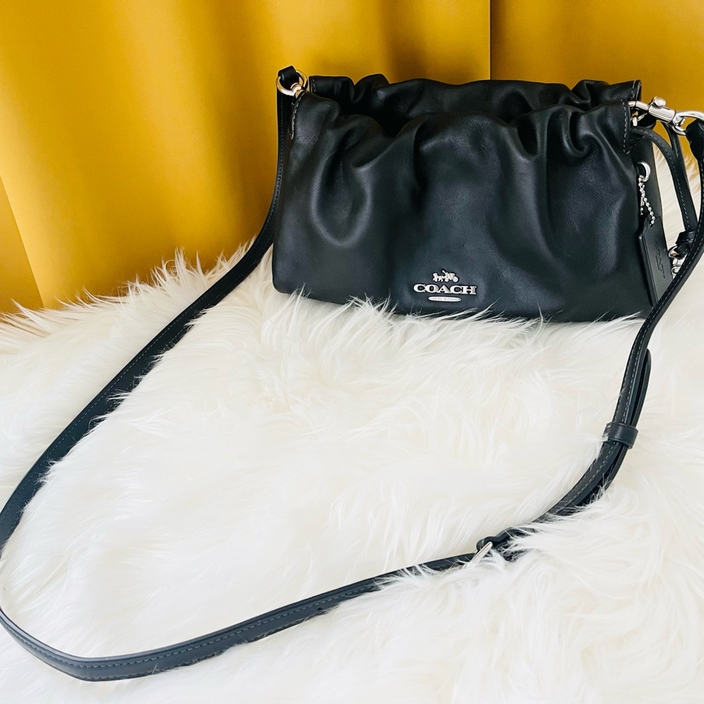 Coach Faye Leather Shoulder Bag